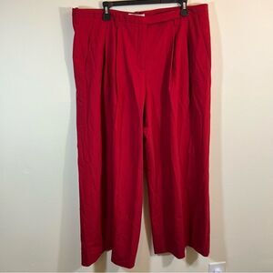 Dorothee Schumacher Women’s Red Trousers Dress Pants